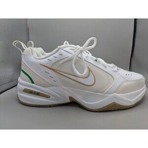 Nike Air Monarch IV White Phantom Lucky Green Gold 415445 103 Men's Size 9
